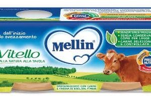 MELLIN OMOGENEIZZATO VITELLO 4 PEZZI X 80 G